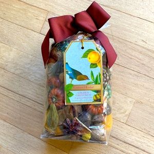 Crabtree & Evelyn GILDED CHESTNUT Fragranced Botanicals 1.18.Dry Quart